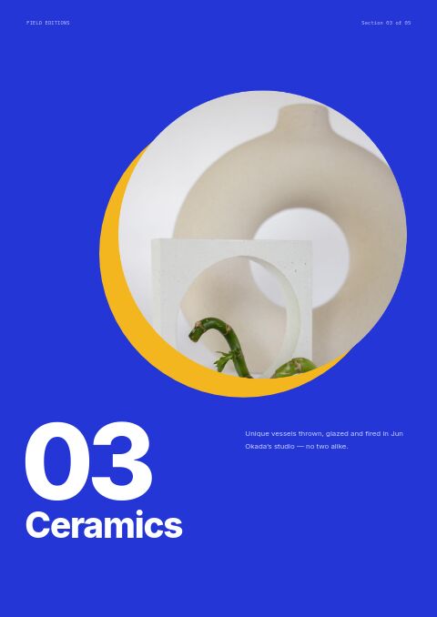 Art & Gallery — Collection Divider page