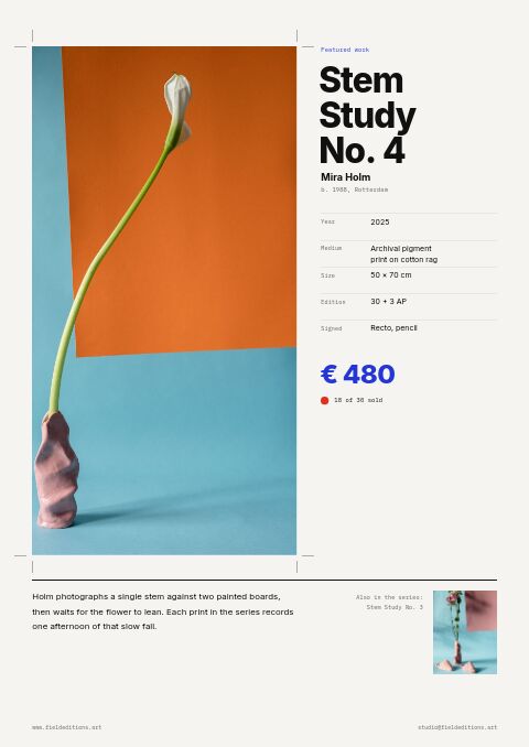 Art & Gallery — Featured Product page