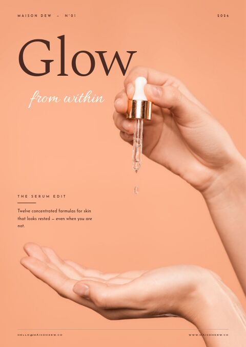 Beauty & Cosmetics — Cover · poster page