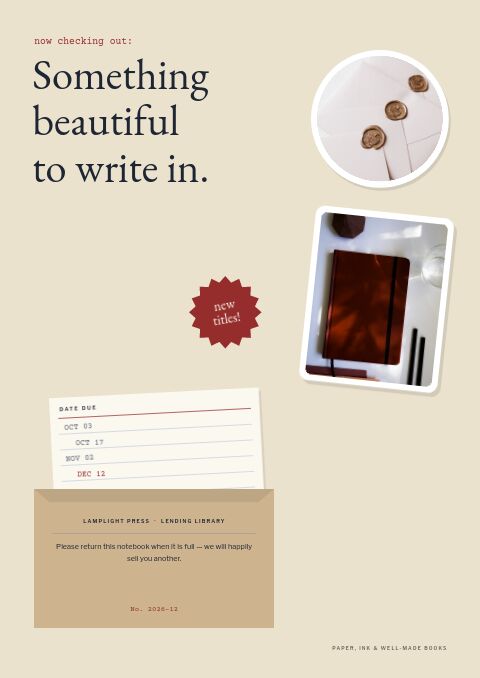 Books & Stationery — Cover · sticker page