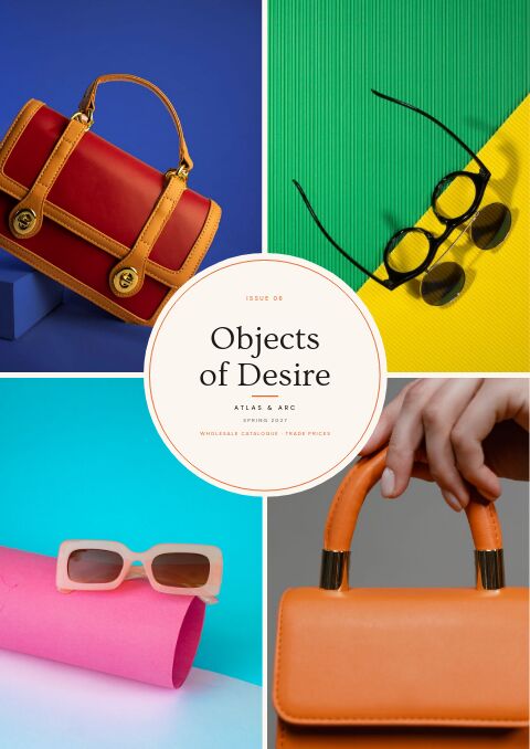 Bags & Accessories Catalog catalog template cover