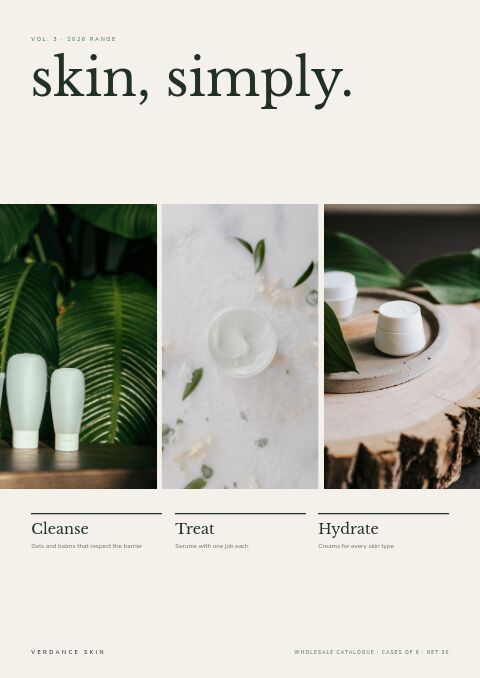 Beauty Catalog — Cover · band page
