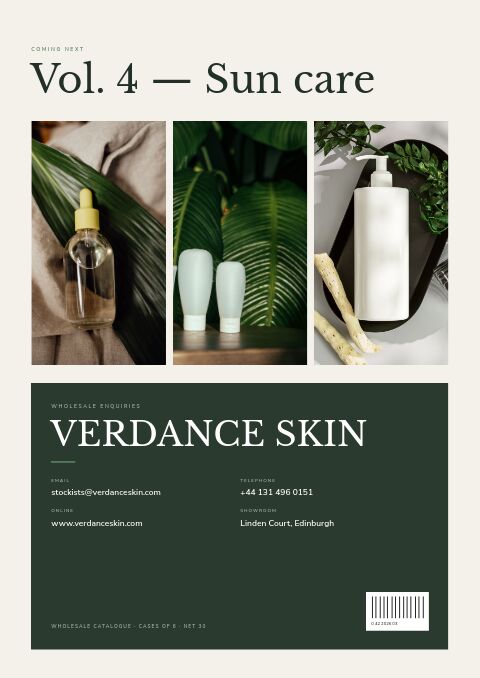 Beauty Catalog — Back Cover page