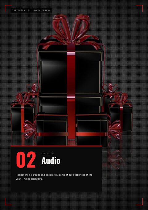 Black Friday — Collection Divider page
