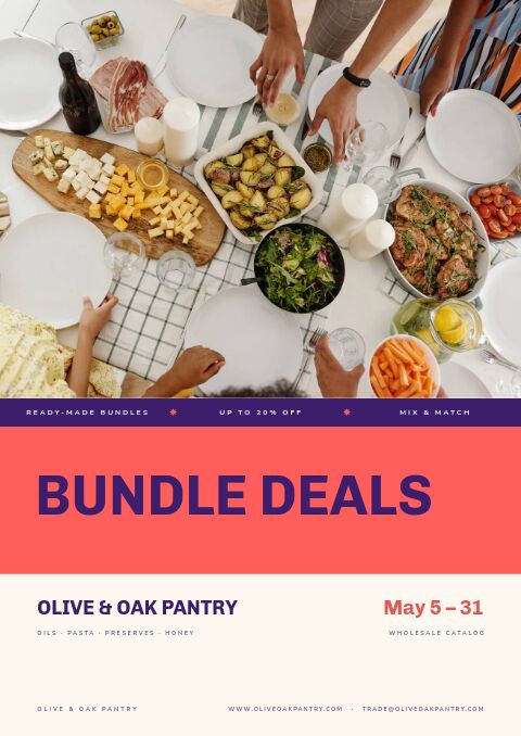 Bundle Deals — Cover · band page