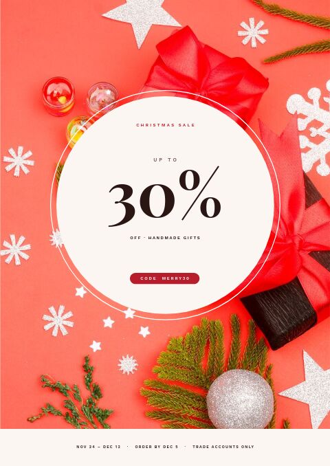 Christmas Sale — Promo / Sale page