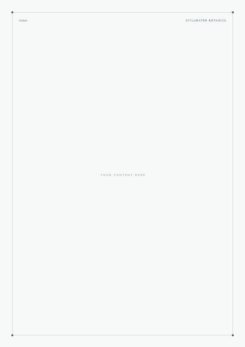 Clean Catalog — Framed Blank page