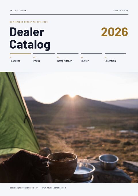 Dealer Catalog — Cover · band page