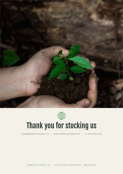 Earth Day — Back Cover page