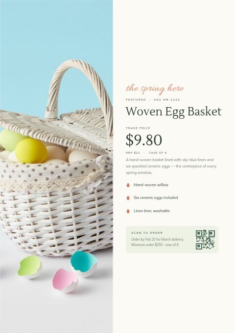 Easter Collection — Featured Product page
