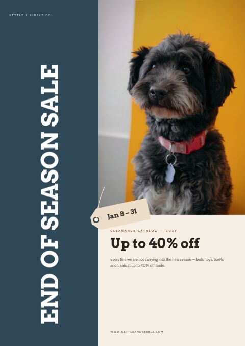 End of Season Sale — Cover · band page