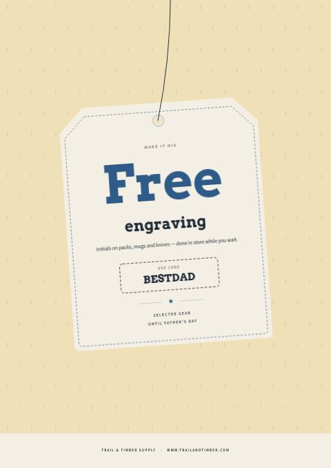 Father’s Day Gift Guide — Promo / Sale page