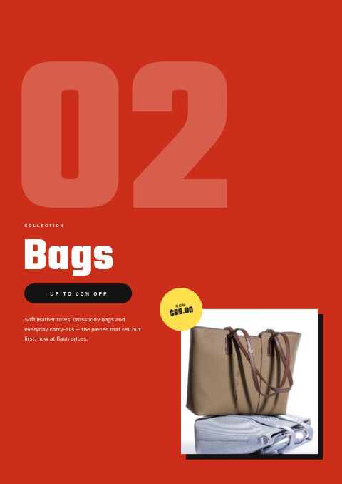 Flash Sale — Collection Divider page