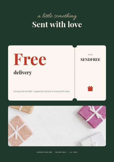 Gift Guide — Promo / Sale page