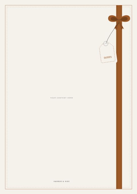 Gifts for Him — Framed Blank page