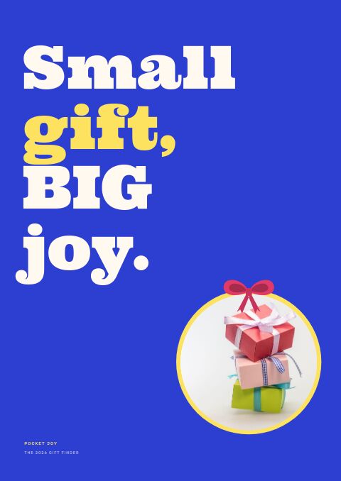Gifts Under $25 — Cover · poster page