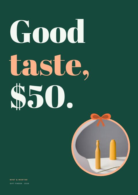 Gifts Under $50 — Cover · poster page