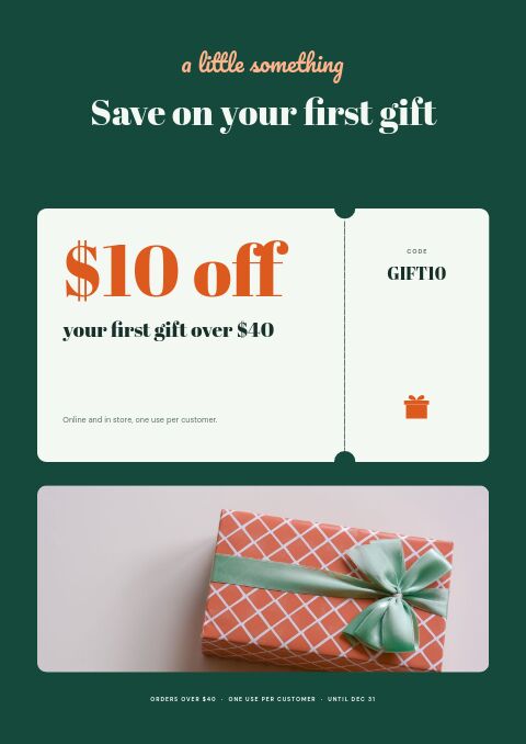 Gifts Under $50 — Promo / Sale page