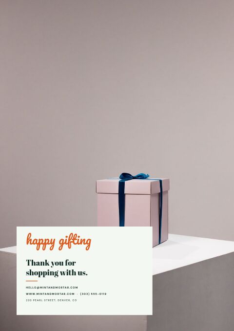 Gifts Under $50 — Back Cover page