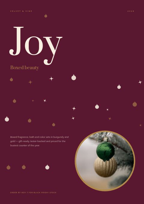 Holiday Collection — Cover · poster page