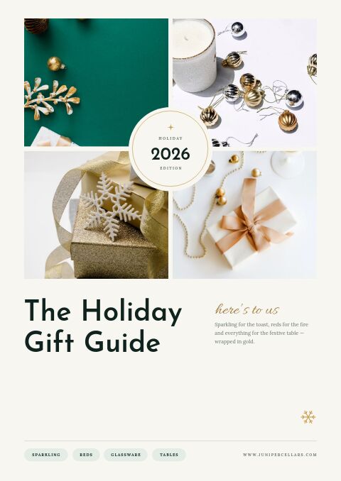 Holiday Gift Guide catalog template cover