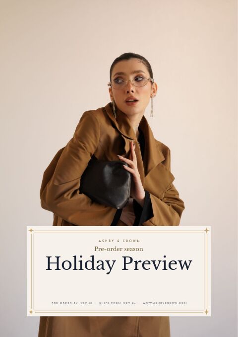 Holiday Preview — Cover · poster page