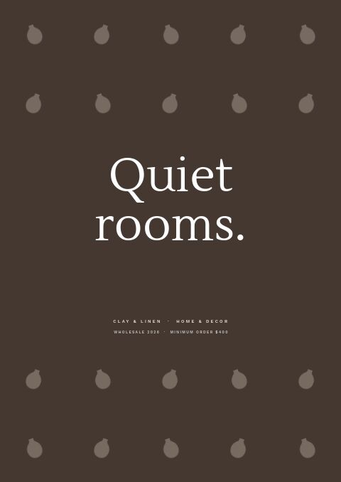 Home & Decor Catalog — Cover · poster page
