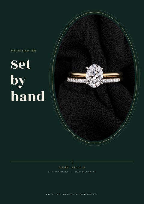 Jewelry Catalog — Cover · poster page