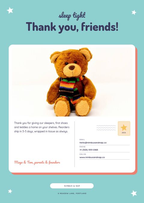 Kids & Baby Catalog — Back Cover page