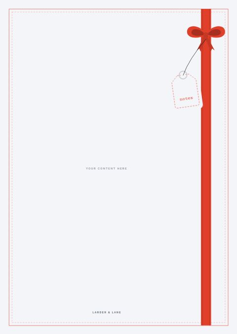 Last-Minute Gifts — Framed Blank page