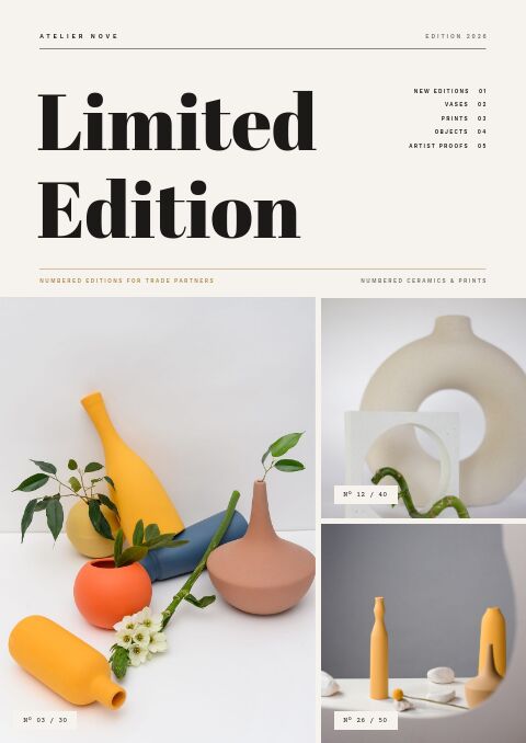 Limited Edition — Cover · band page