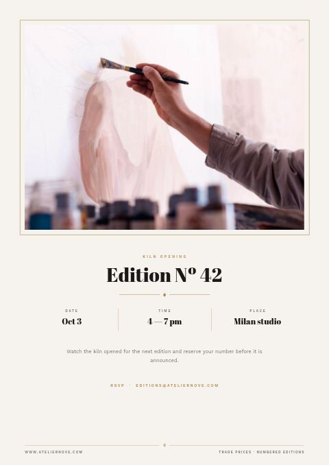 Limited Edition — Event / Launch page