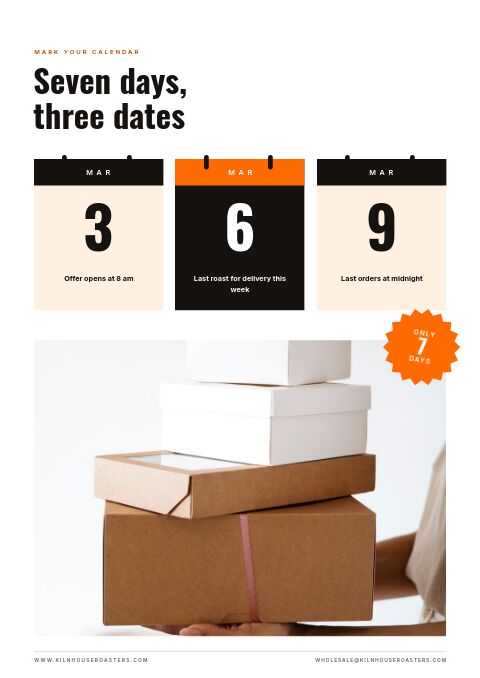 Limited Time Offer — Event / Launch page