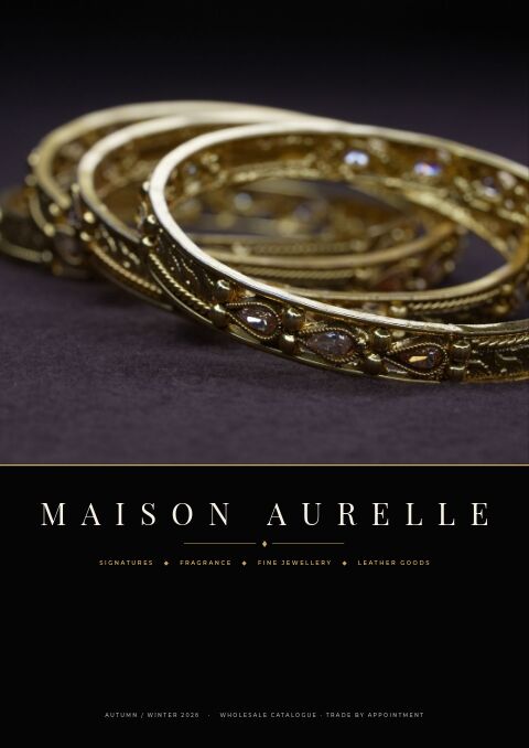Luxury Catalog — Cover · band page