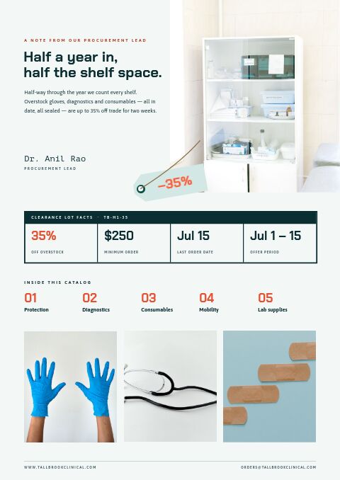 Mid-Year Sale — Welcome / About page