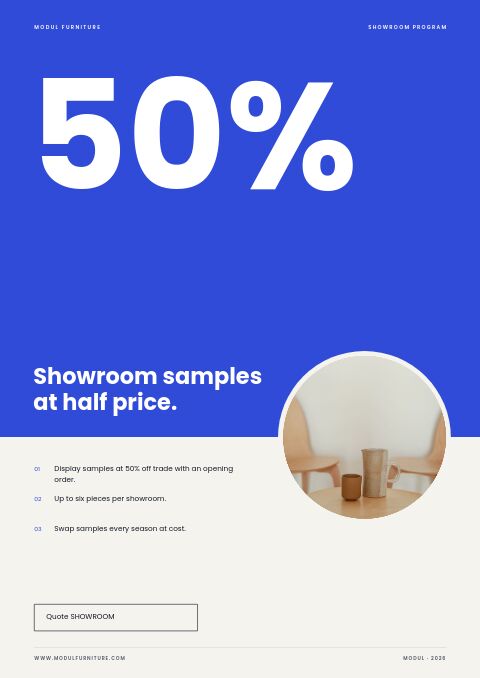 Modern Catalog — Promo / Sale page