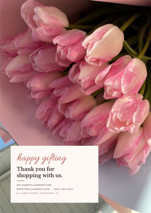 Mother’s Day Gift Guide — Back Cover page