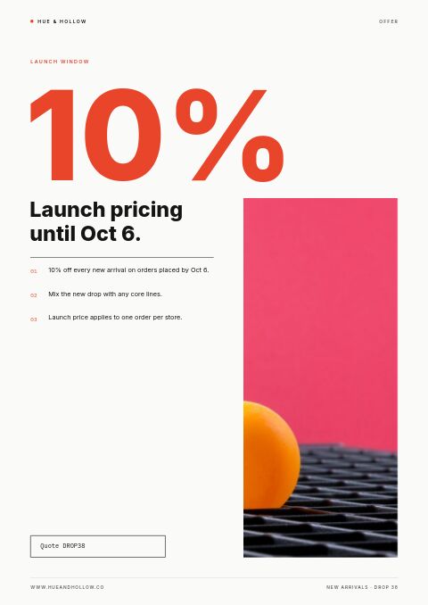 New Arrivals — Promo / Sale page