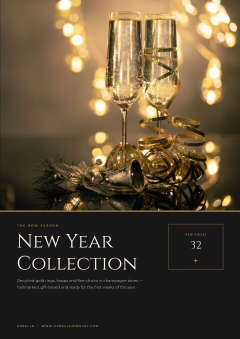 New Year Collection — Cover · band page