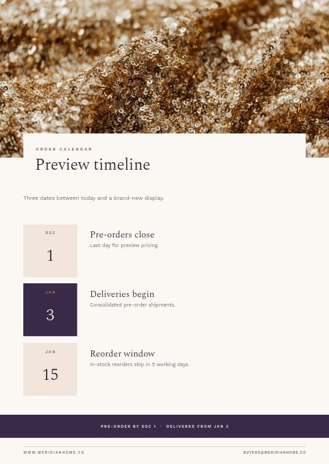 New Year Preview — Event / Launch page