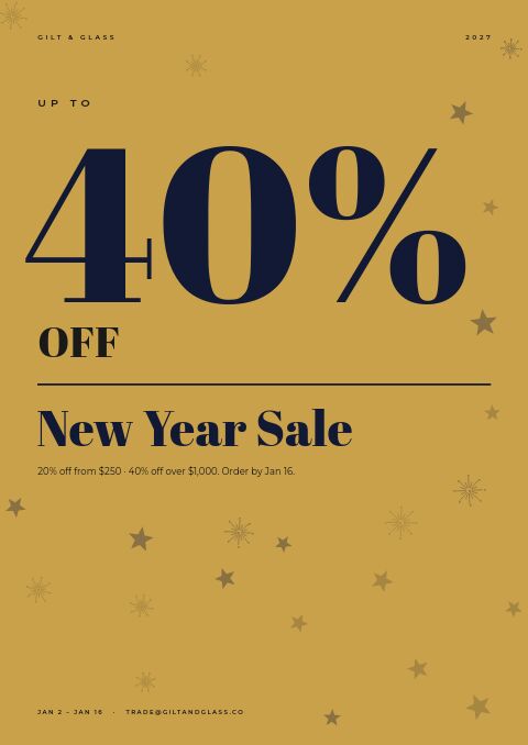 New Year Sale — Cover · poster page