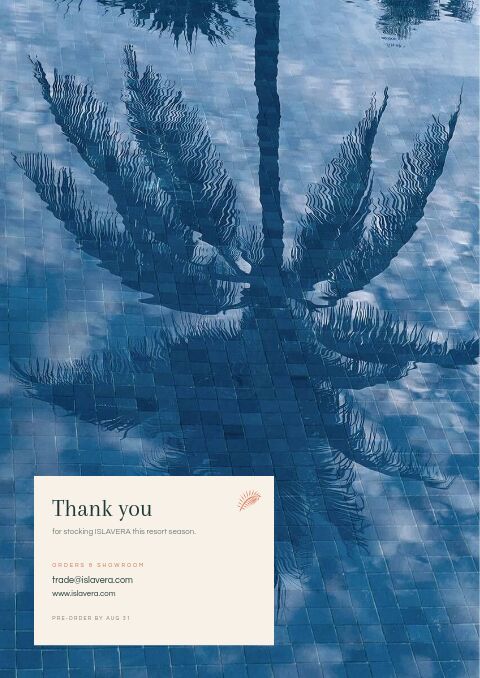 Resort Collection — Back Cover page