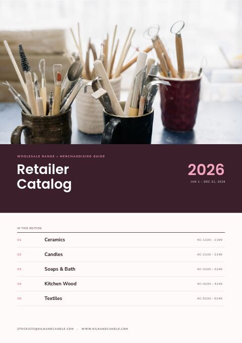 Retailer Catalog — Cover · band page
