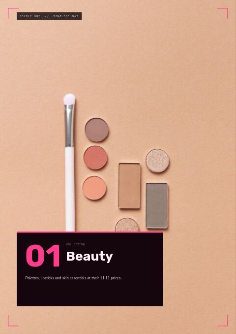 Singles’ Day 11.11 — Collection Divider page