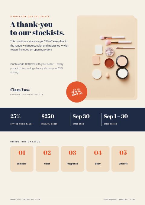 Special Offer — Welcome / About page