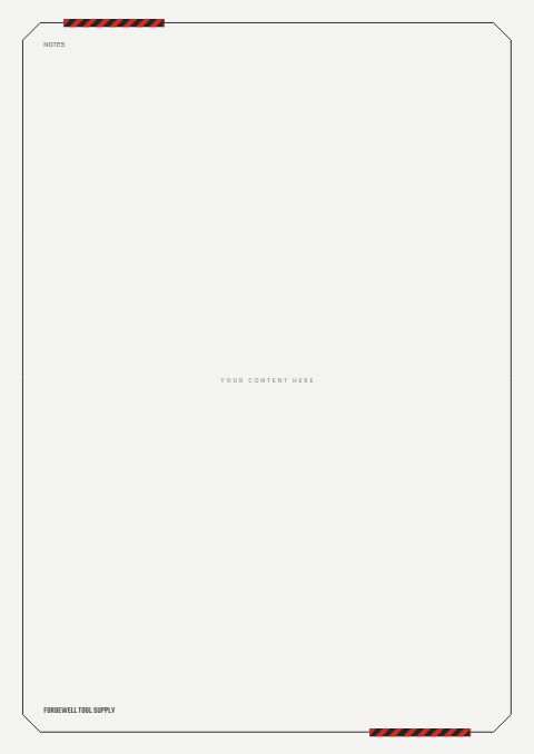 Tools Catalog — Framed Blank page