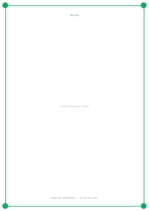 Up to 20% Off — Framed Blank page