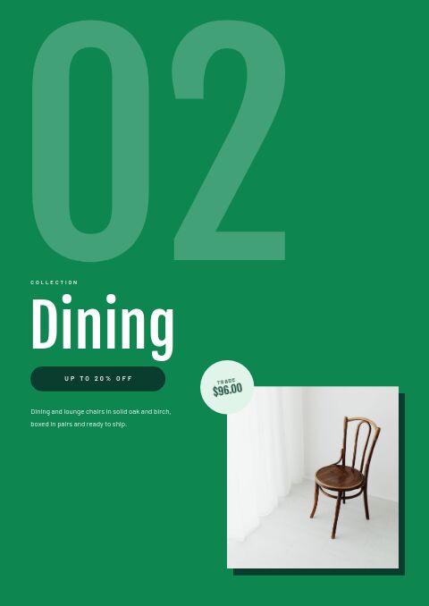 Up to 20% Off — Collection Divider page