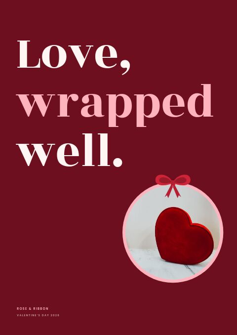 Valentine’s Gift Guide — Cover · poster page