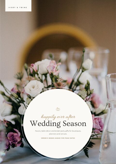 Wedding Season — Cover · poster page